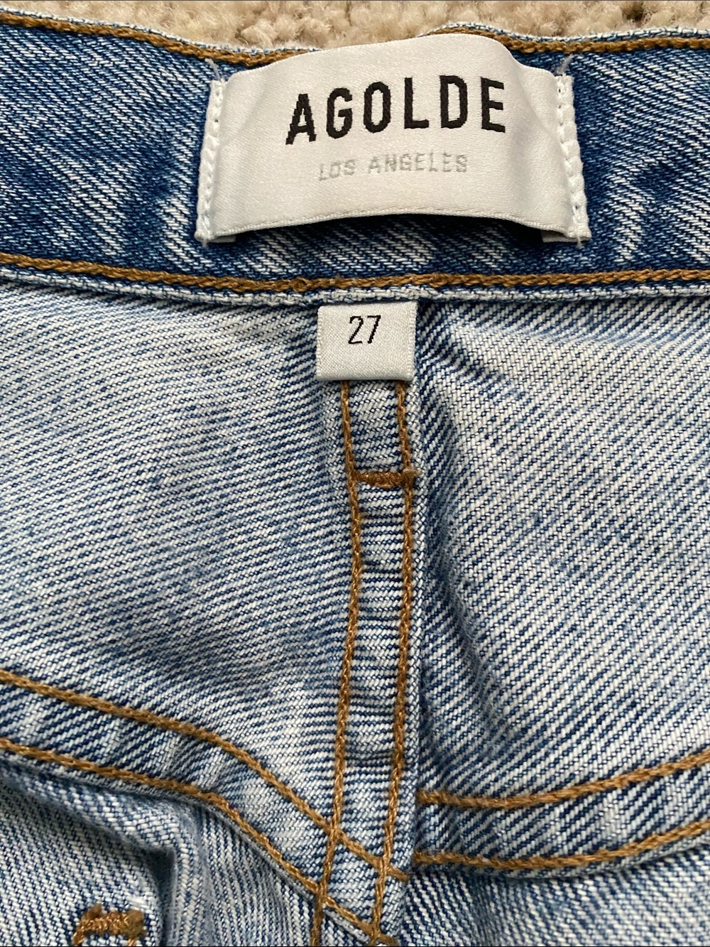 AGOLDE Riley High Rise Jeans. 27. - Picture 4 of 10
